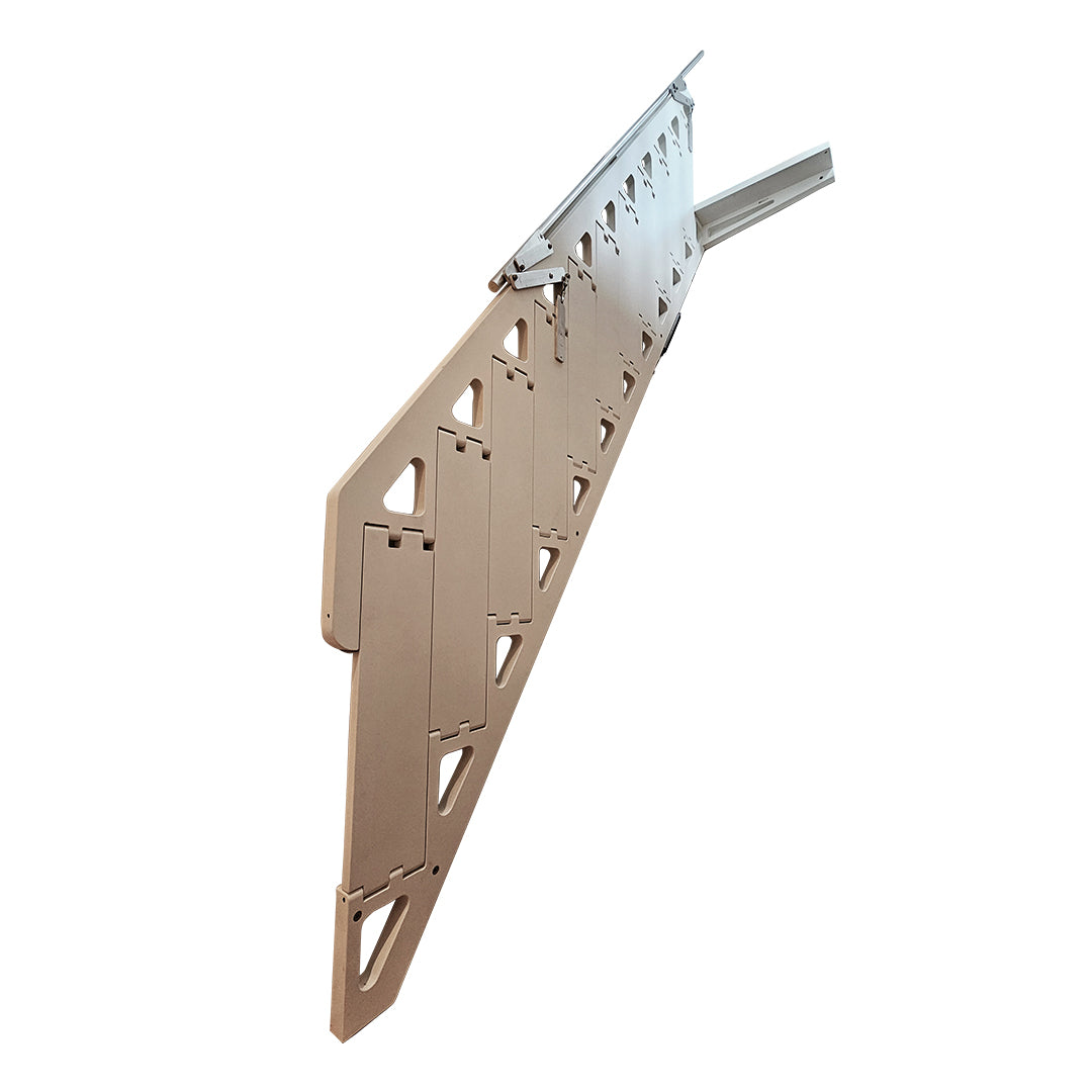 Side Folding Staircase - 2.2m/86.61" - Height customized from 1.2m/47.2" - 3.4m/133.9"