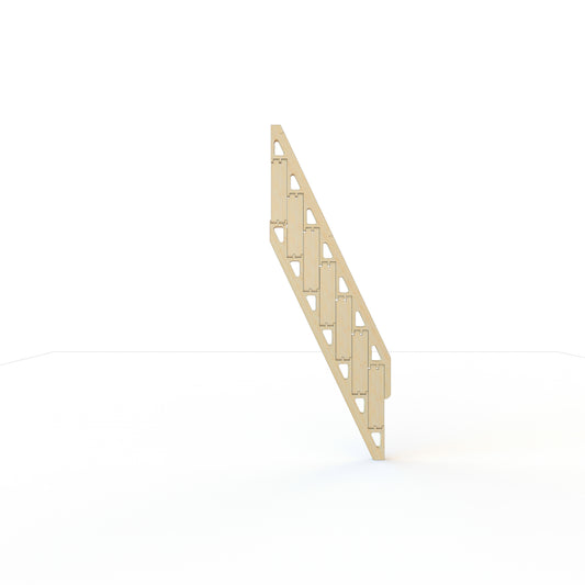 Bcompact Prefabricated Folding Ladder 2.4m / 94.5in Attic Ladder Replacement