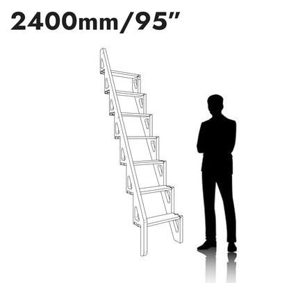 Folding Attic Ladder 2.4m/94.5in
