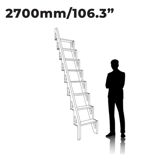 Folding Attic Ladder 2.7m / 106.3in