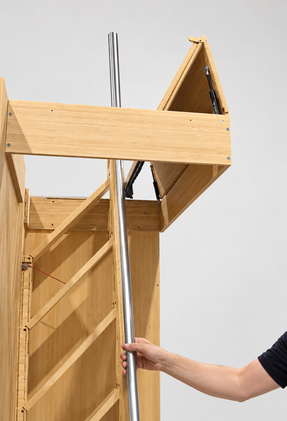 Bi-Folding Hatch for Prefab Attic Ladders | Bcompact