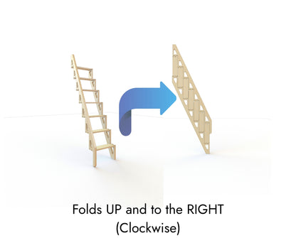 Folding Attic Ladder 2.4m/94.5in